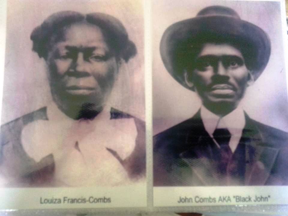 PaPa Simon's Mother and Father John & Louisa Francis Combs